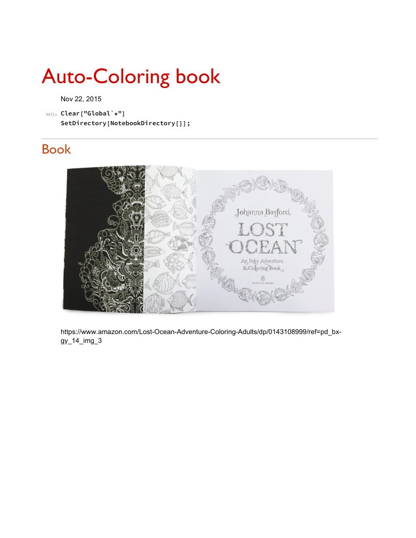 Auto Colouring Activity Book