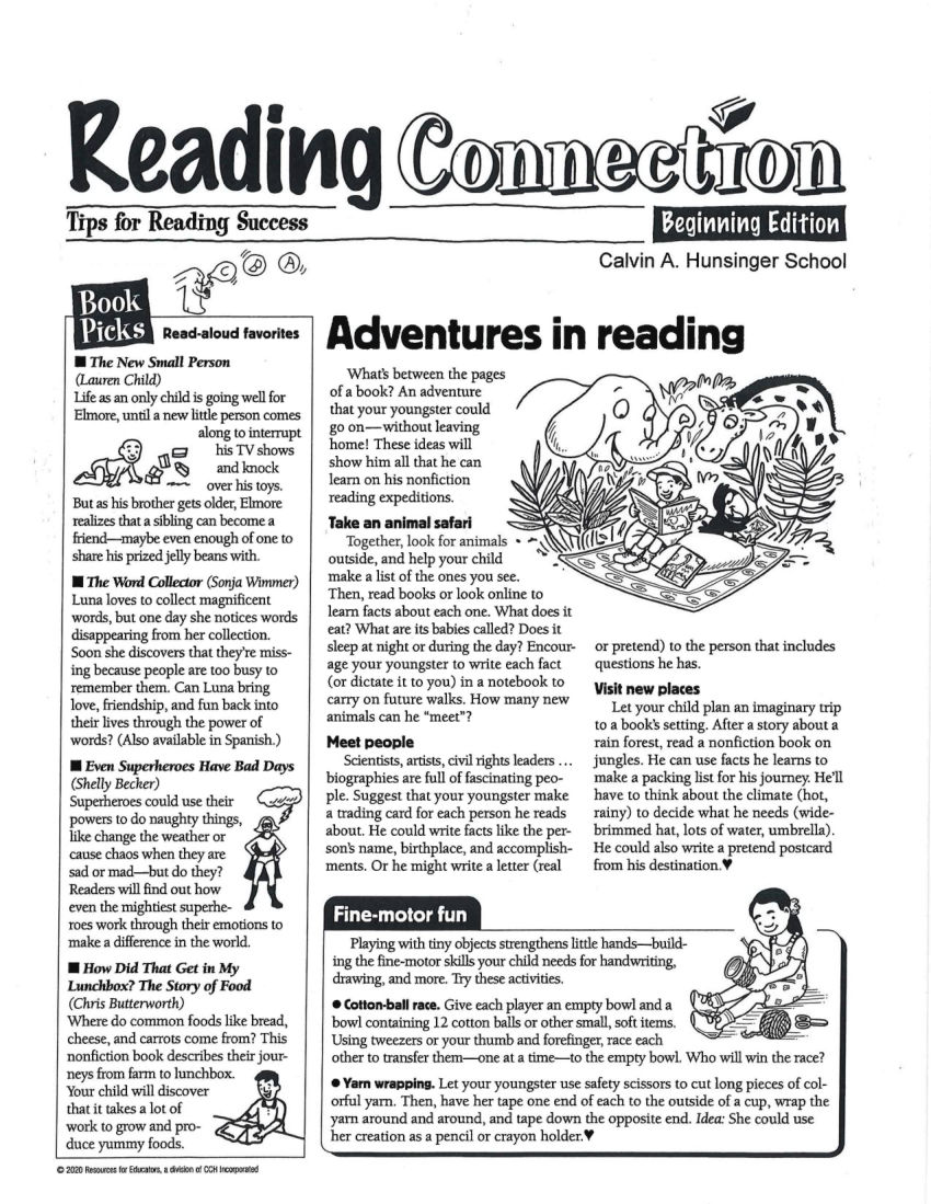 Reading Connection Activity Book