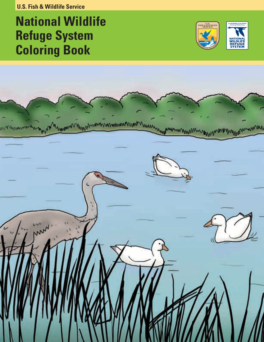 National Wildlife Refuge System Coloring Book