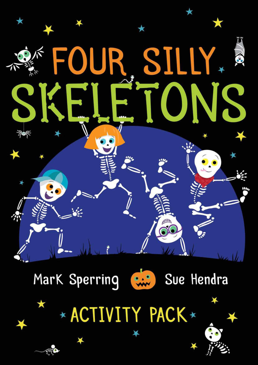Four Silly Skeletons Activity Book