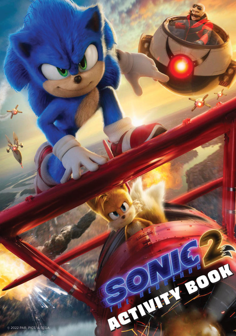 Sonic The Hedgehog 2 Activity Book