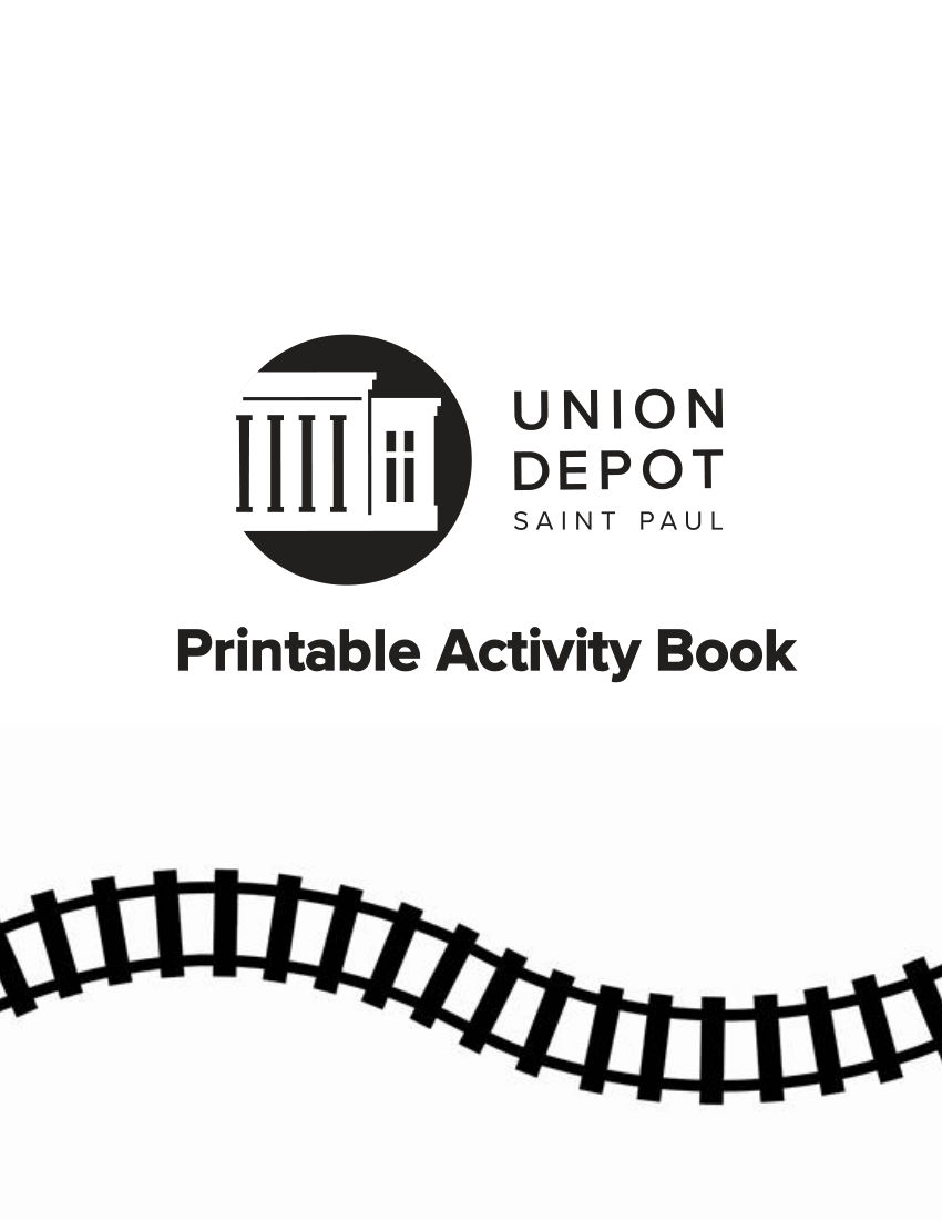 Union Depot Activity Book