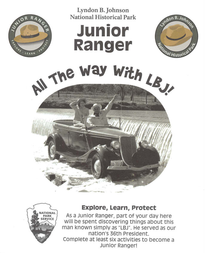 Lyndon B. Johnson Junior Ranger Activity Book