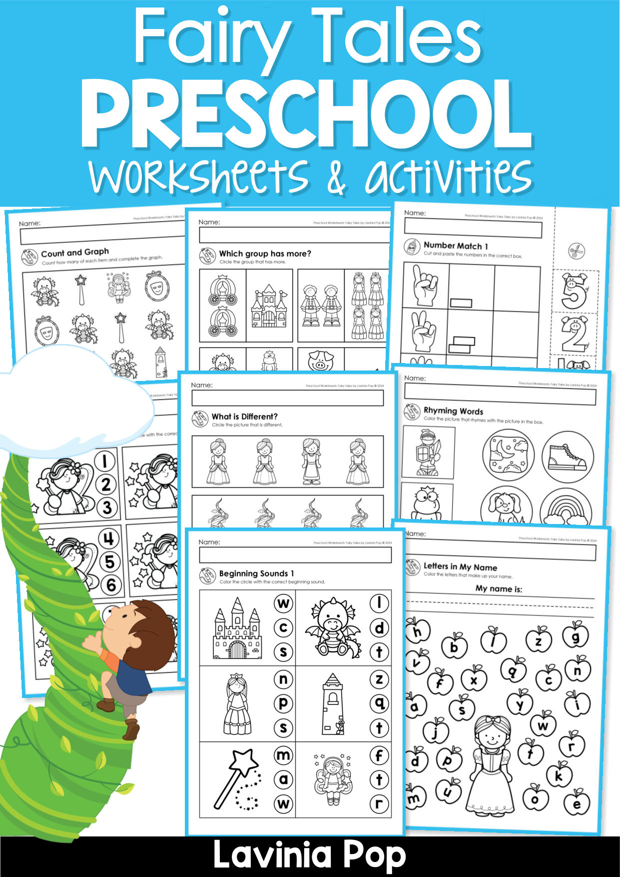 Fairy Tales Preschool Worksheets And Activities