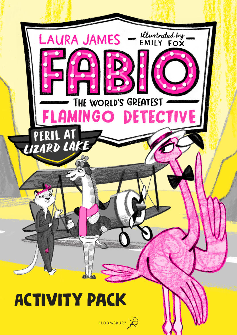 Fabio Flamingo Detective Activity Book