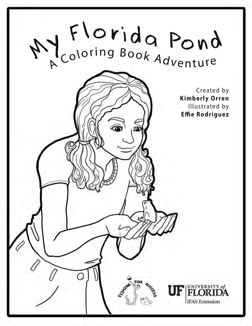 My Florida Pond: A Coloring Book Adventure