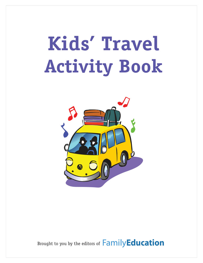 Kids' Travel Activity Book