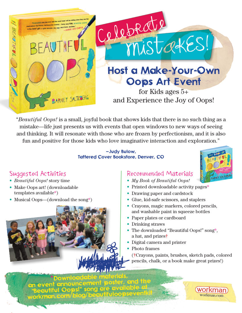 Beautiful Oops Activity Book