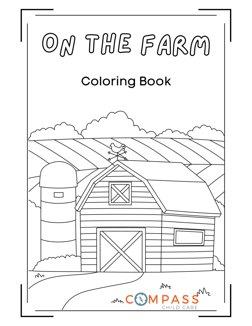 On The Farm Coloring Book