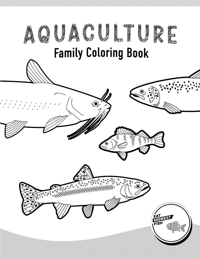 Aquaculture Family Coloring Book