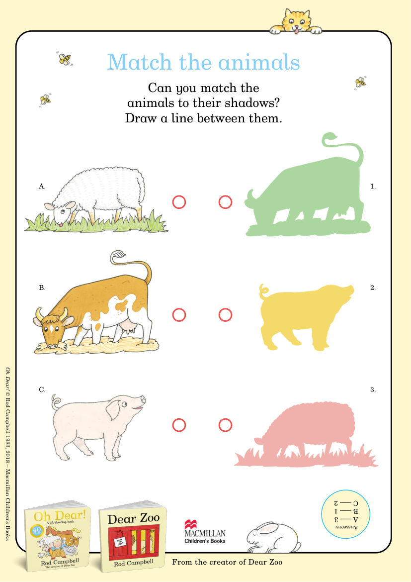 Oh Dear! Farm Animal Activities