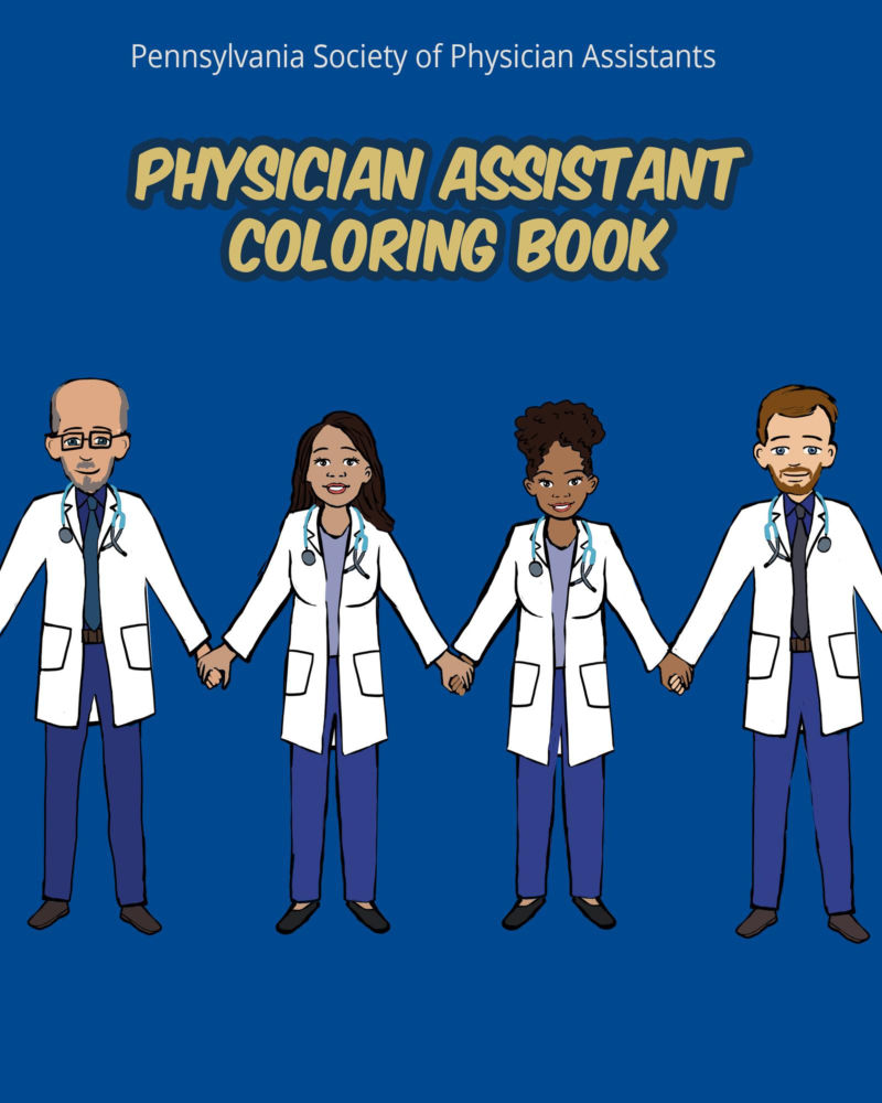 Physician Assistant Coloring Book
