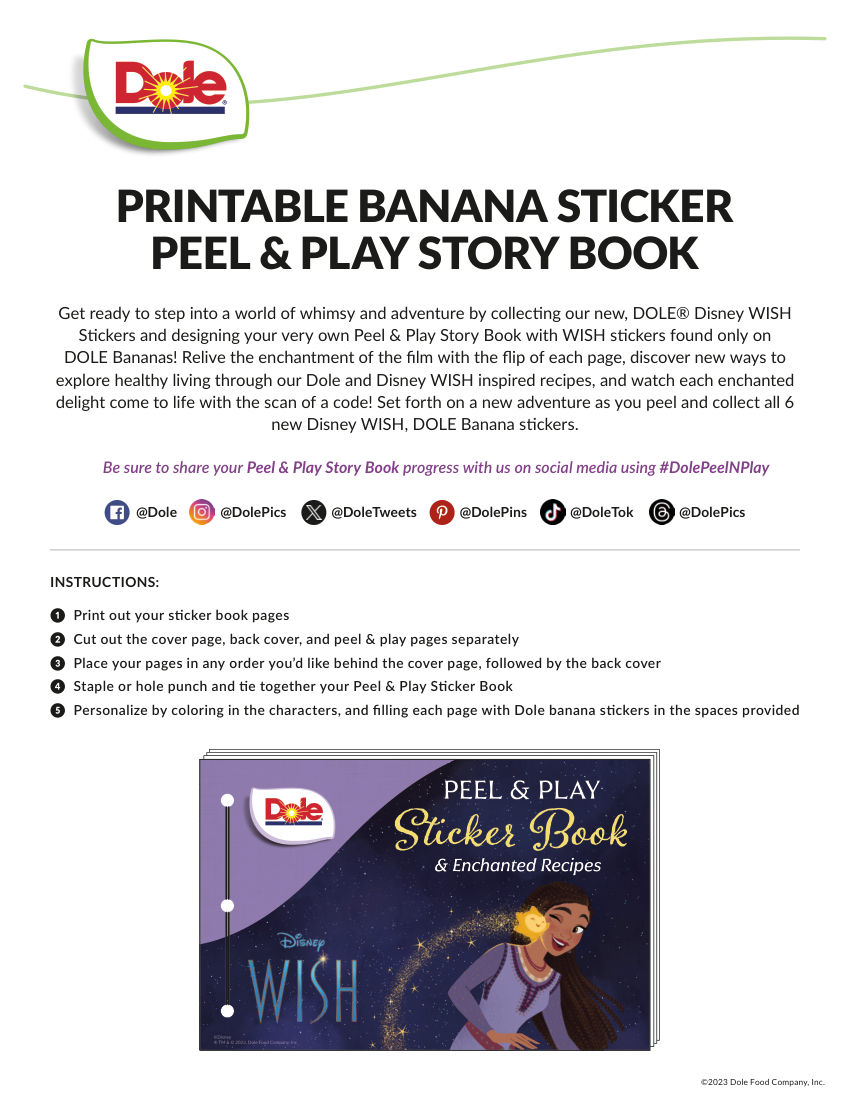 Wish Peel And Play Sticker Book