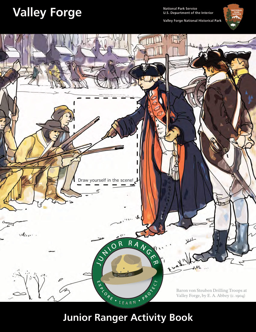 Valley Forge Junior Ranger Activity Book