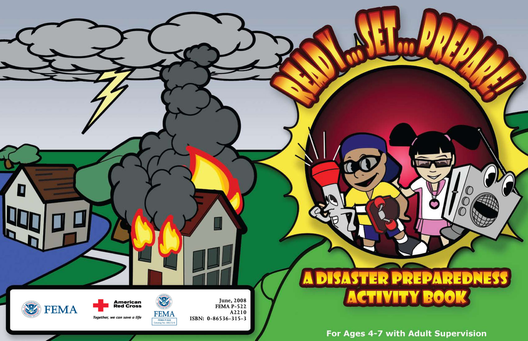Ready Set Prepare Kids Activity Book