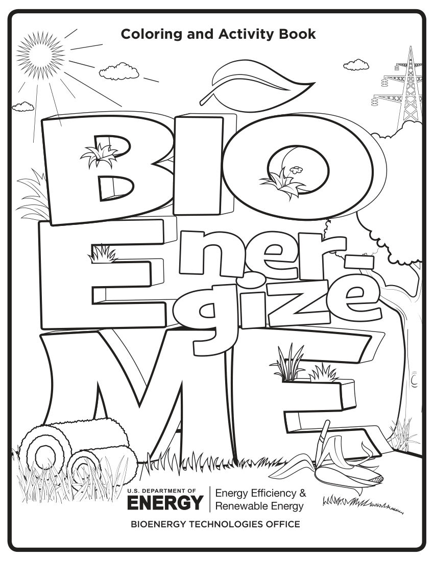 Bioenergize Me Coloring And Activity Book