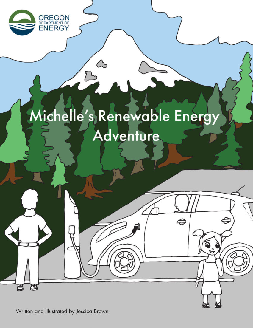 Michelle’s Renewable Energy Adventure Coloring & Activity Book