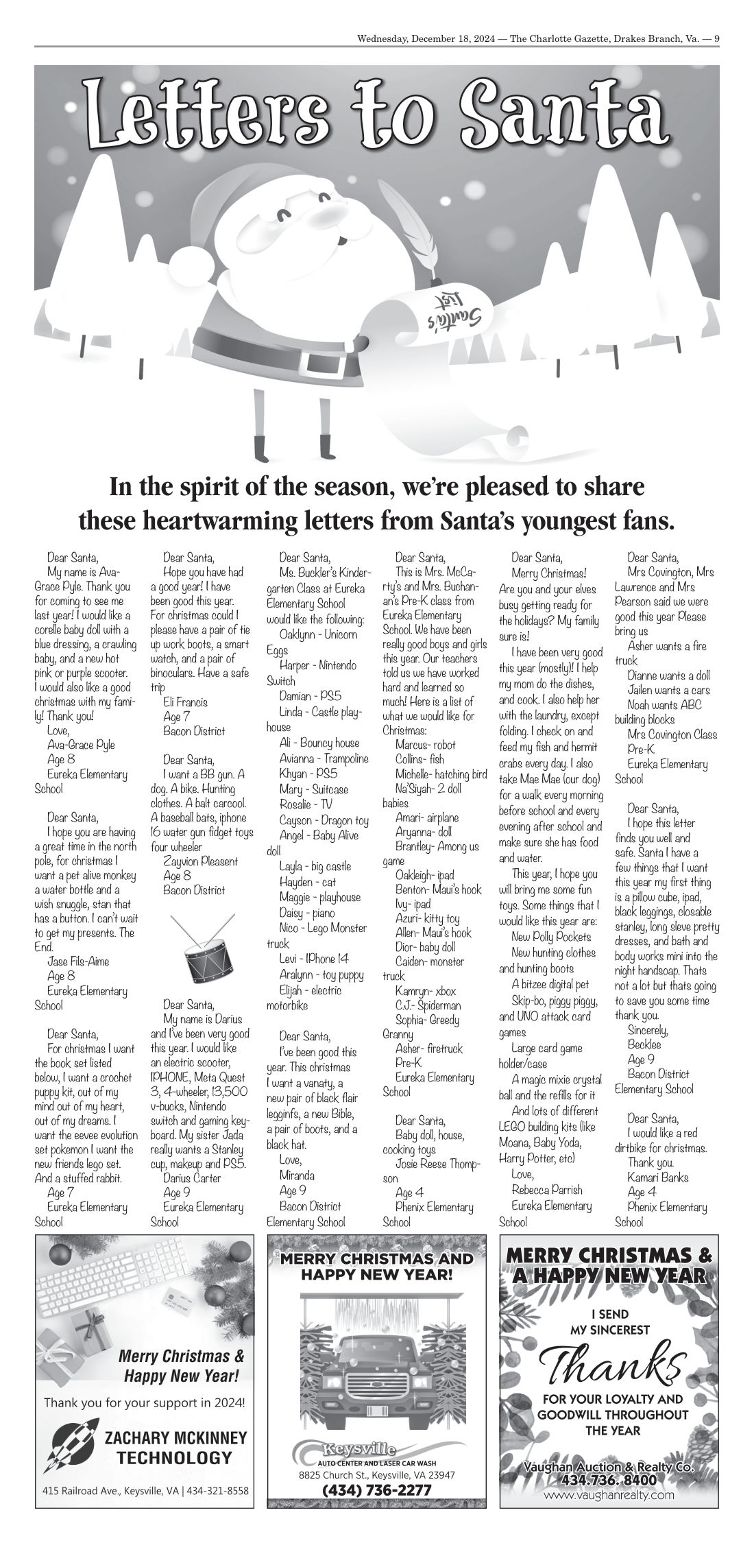 Letters to Santa