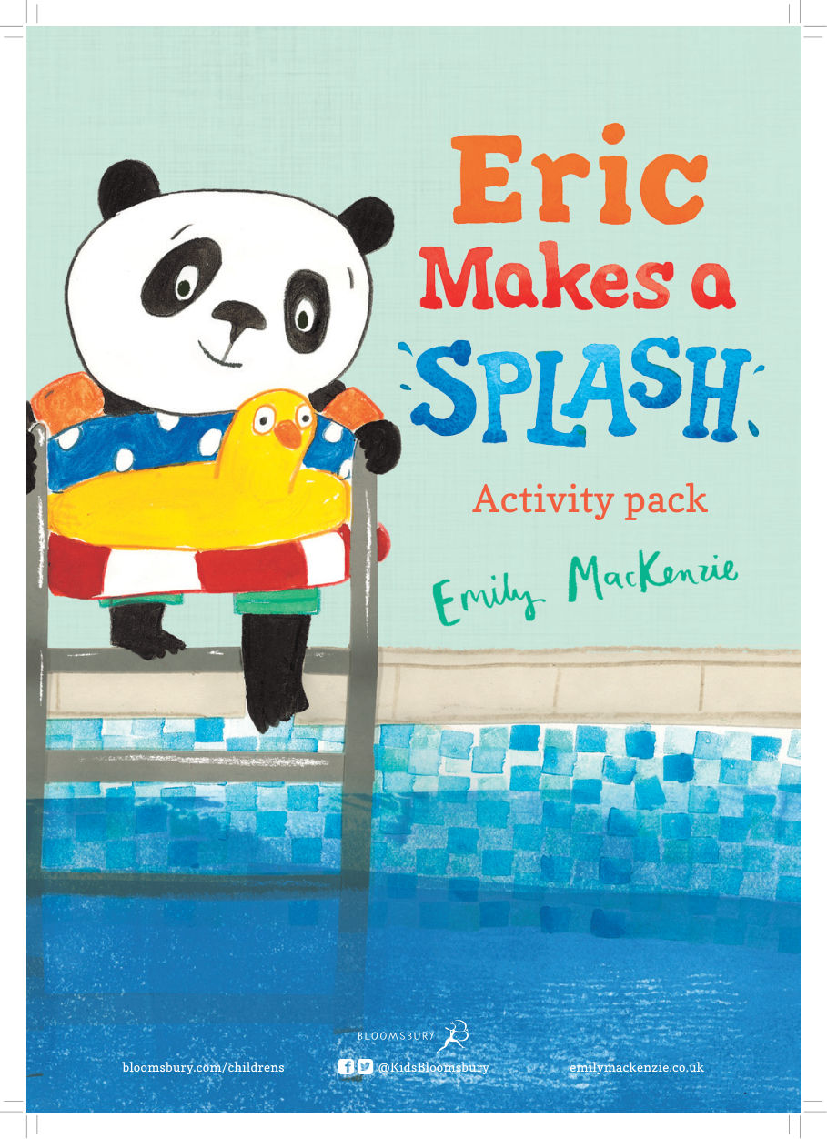 Eric Makes A Splash Activity Pack