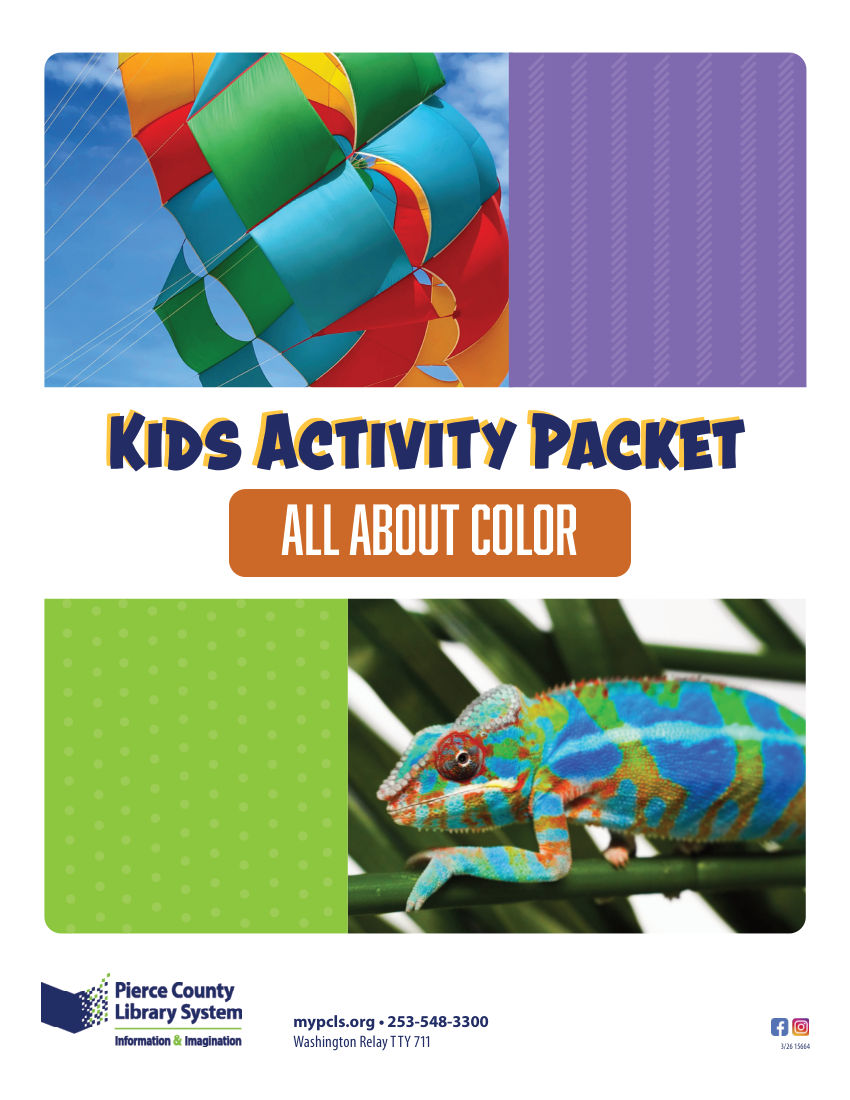 Kids Activity Packet Book