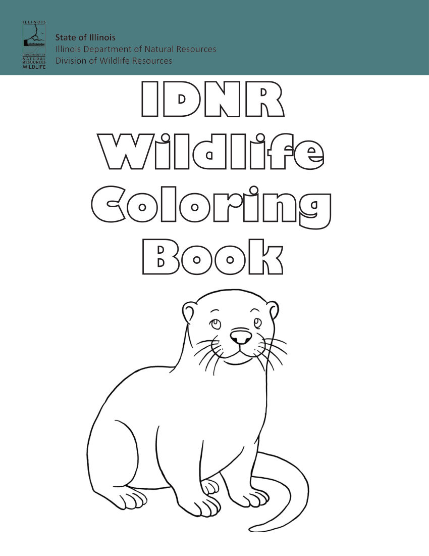 Illinois Wildlife Coloring Book