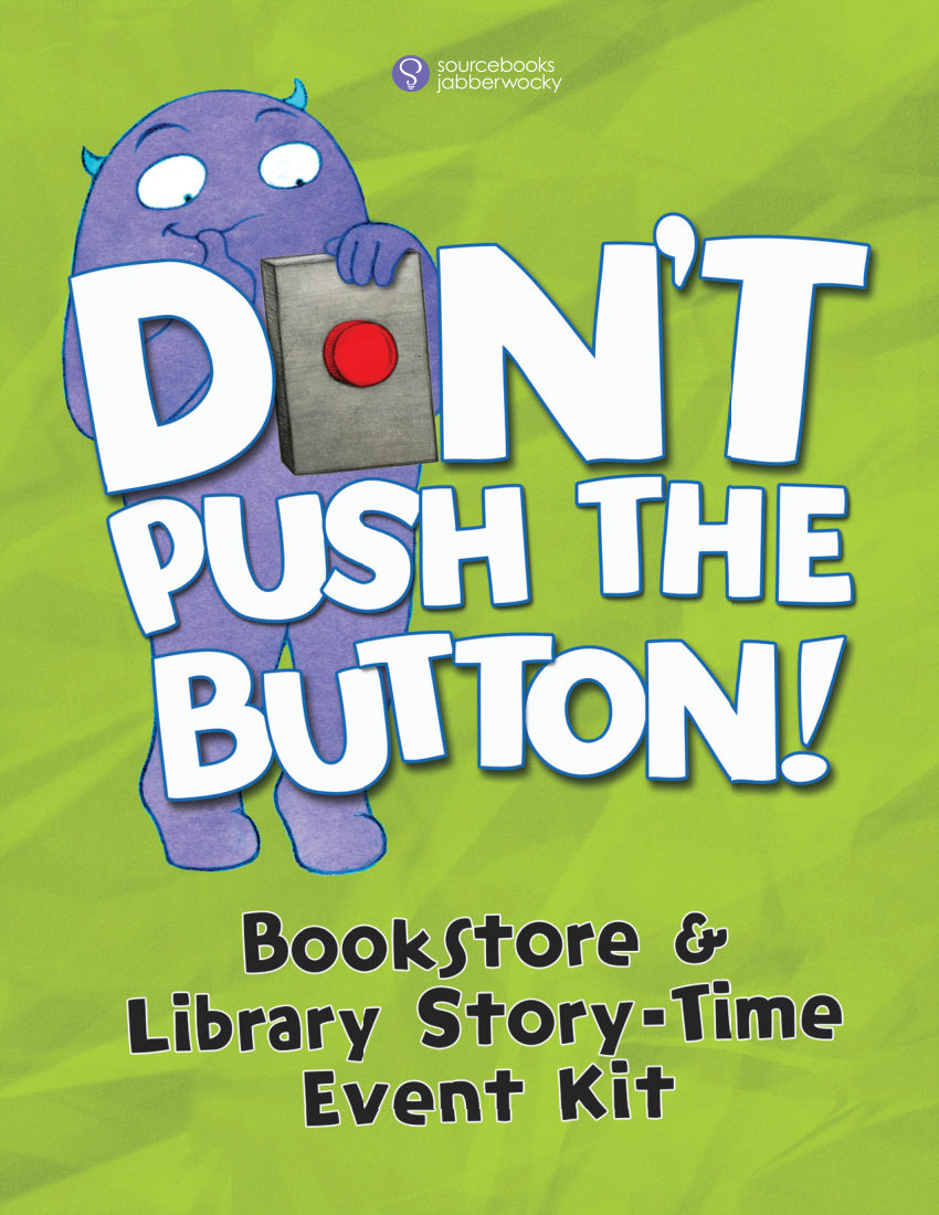Don't Push The Button Untitled Activity Book