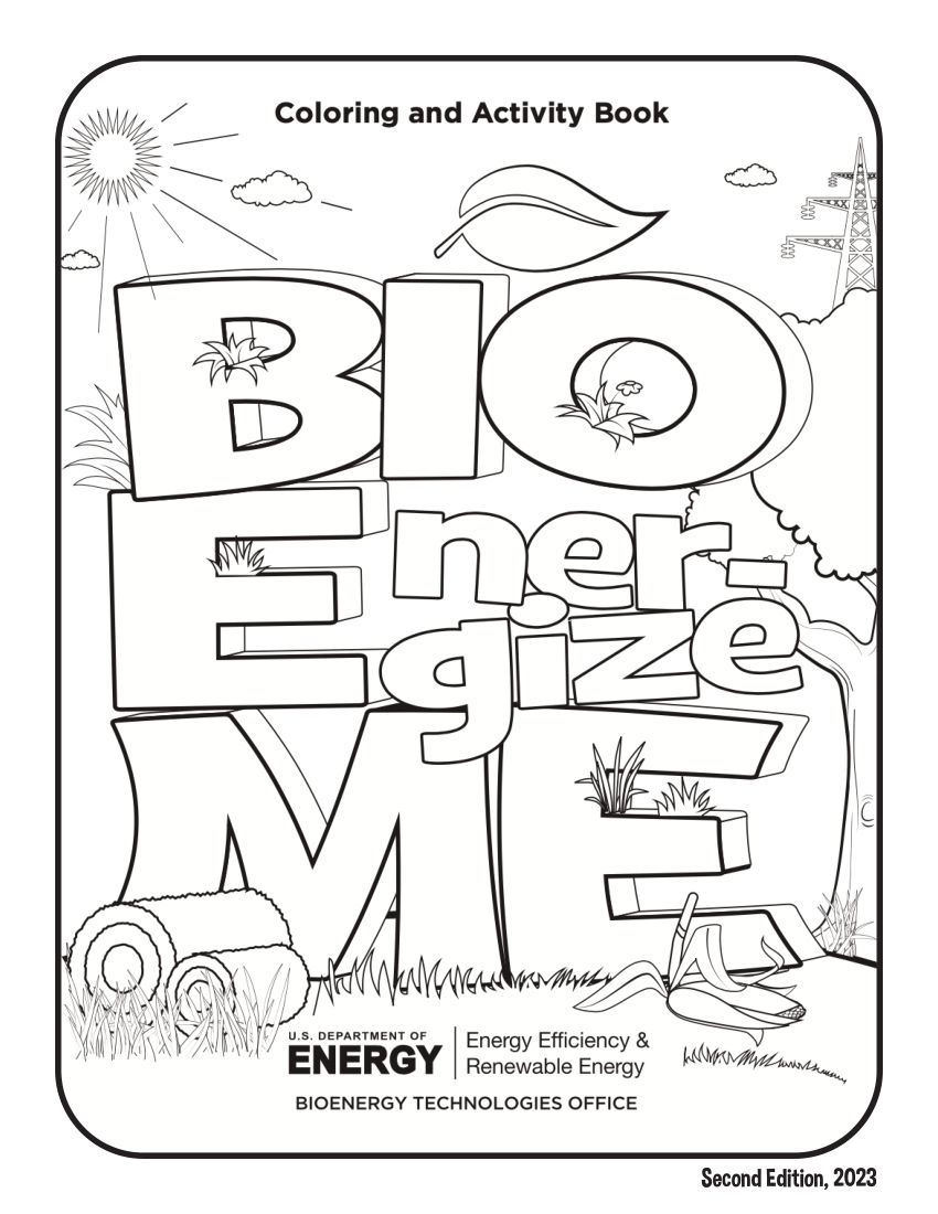 Bioenergize Me Coloring And Activity Book