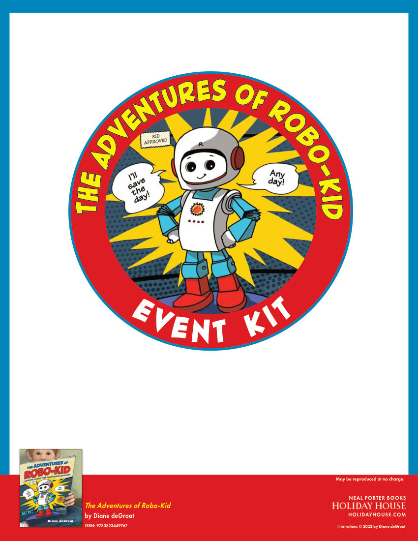 THE ADVENTURES OF ROBO KID Activity Book