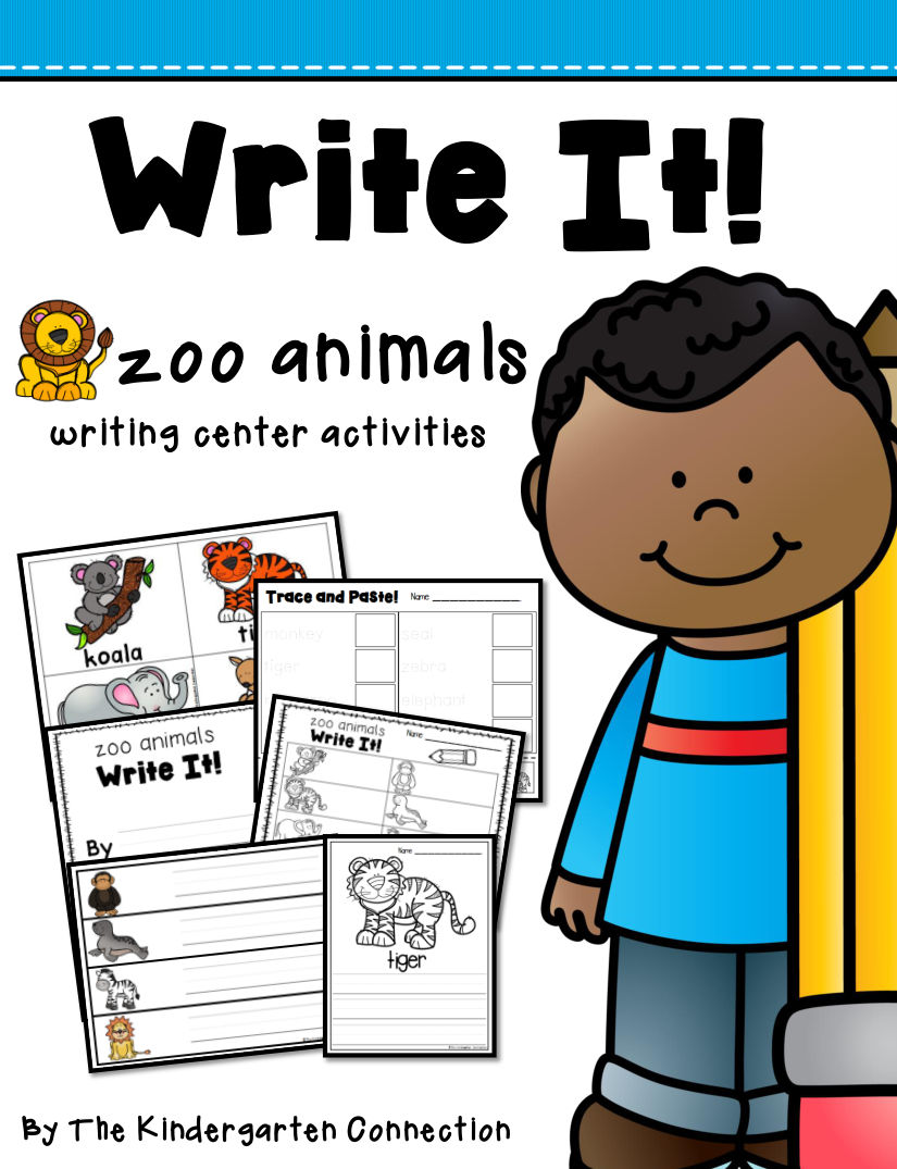 Zoo Animals Activity Book