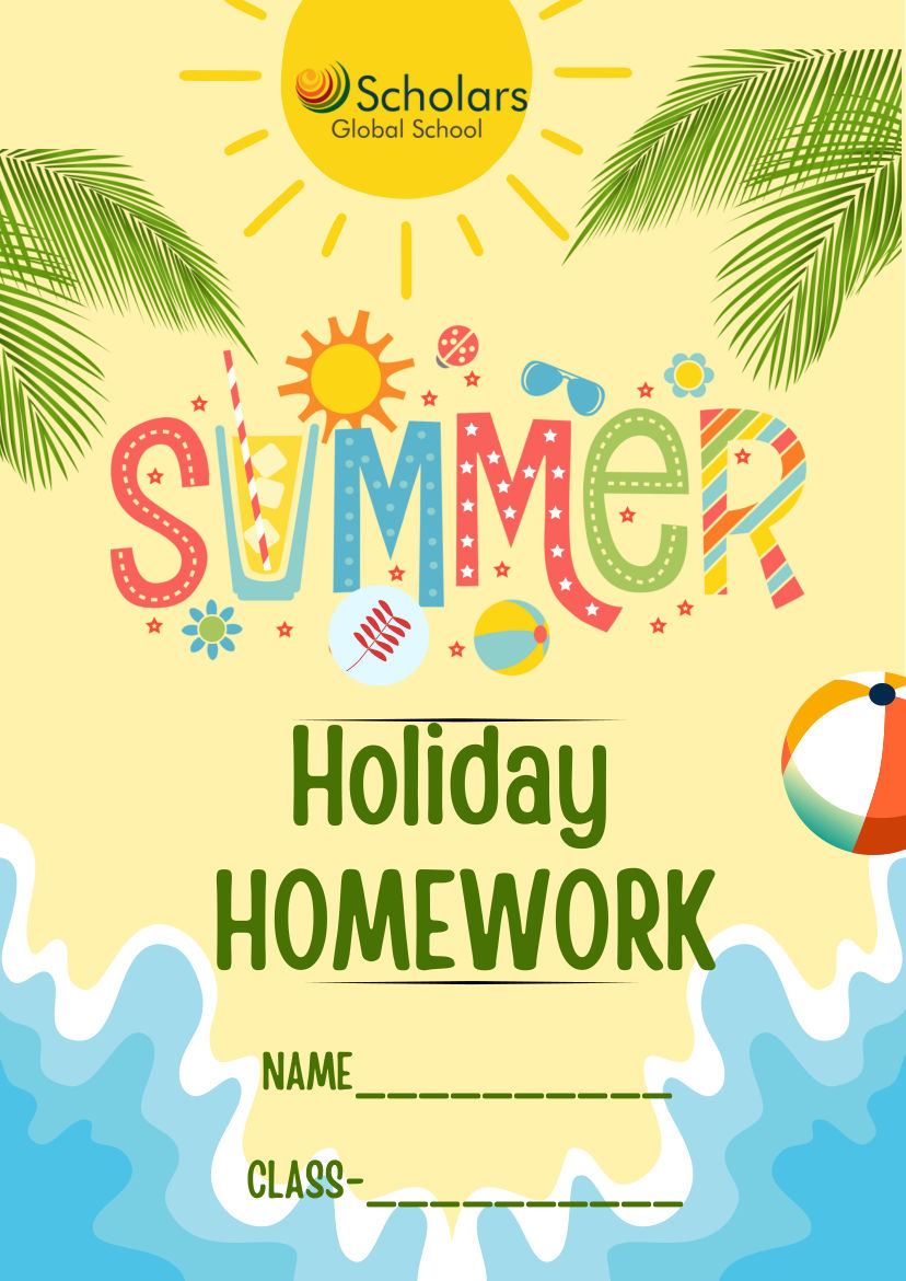 Summer Holiday Home work Activity Book