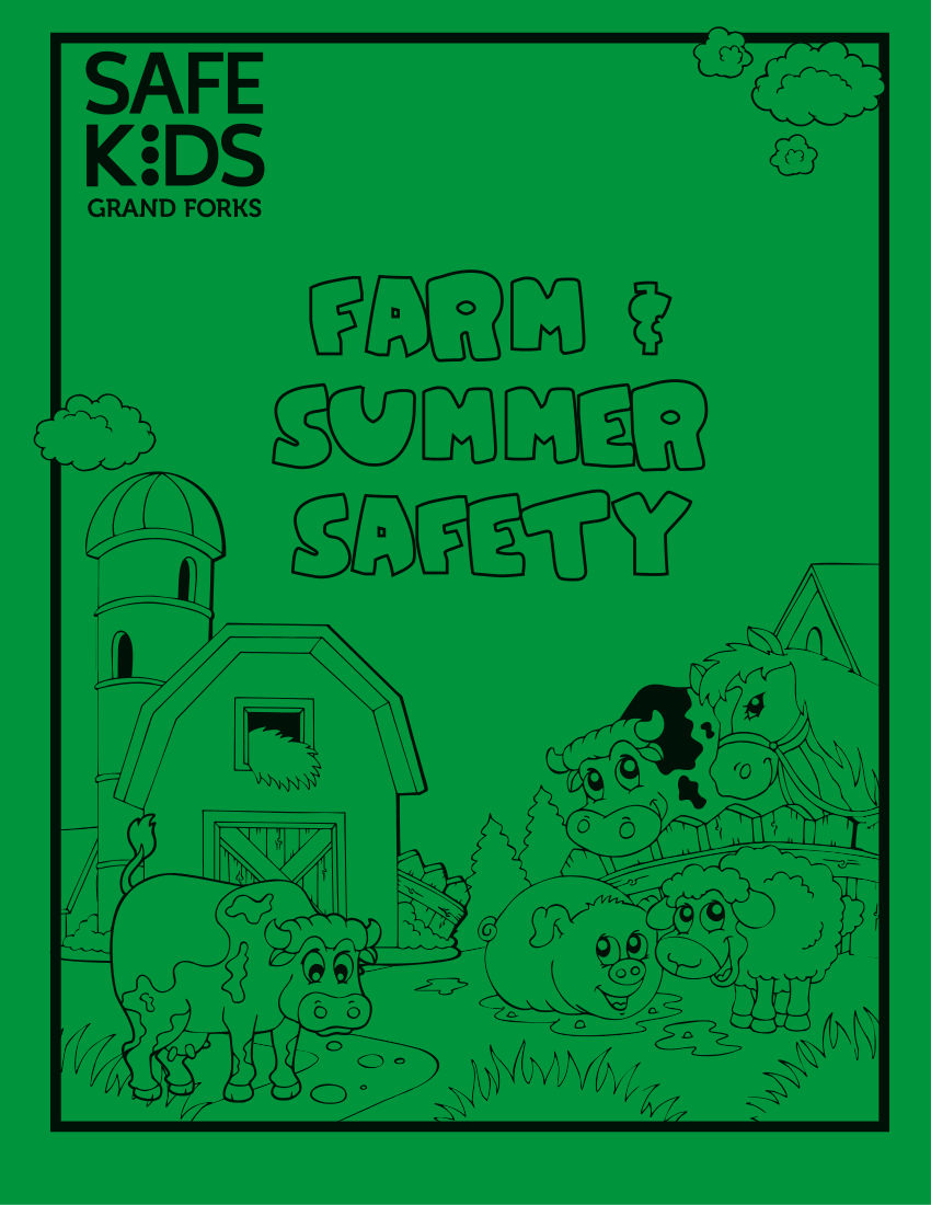 Summer Farm safety Activity Book