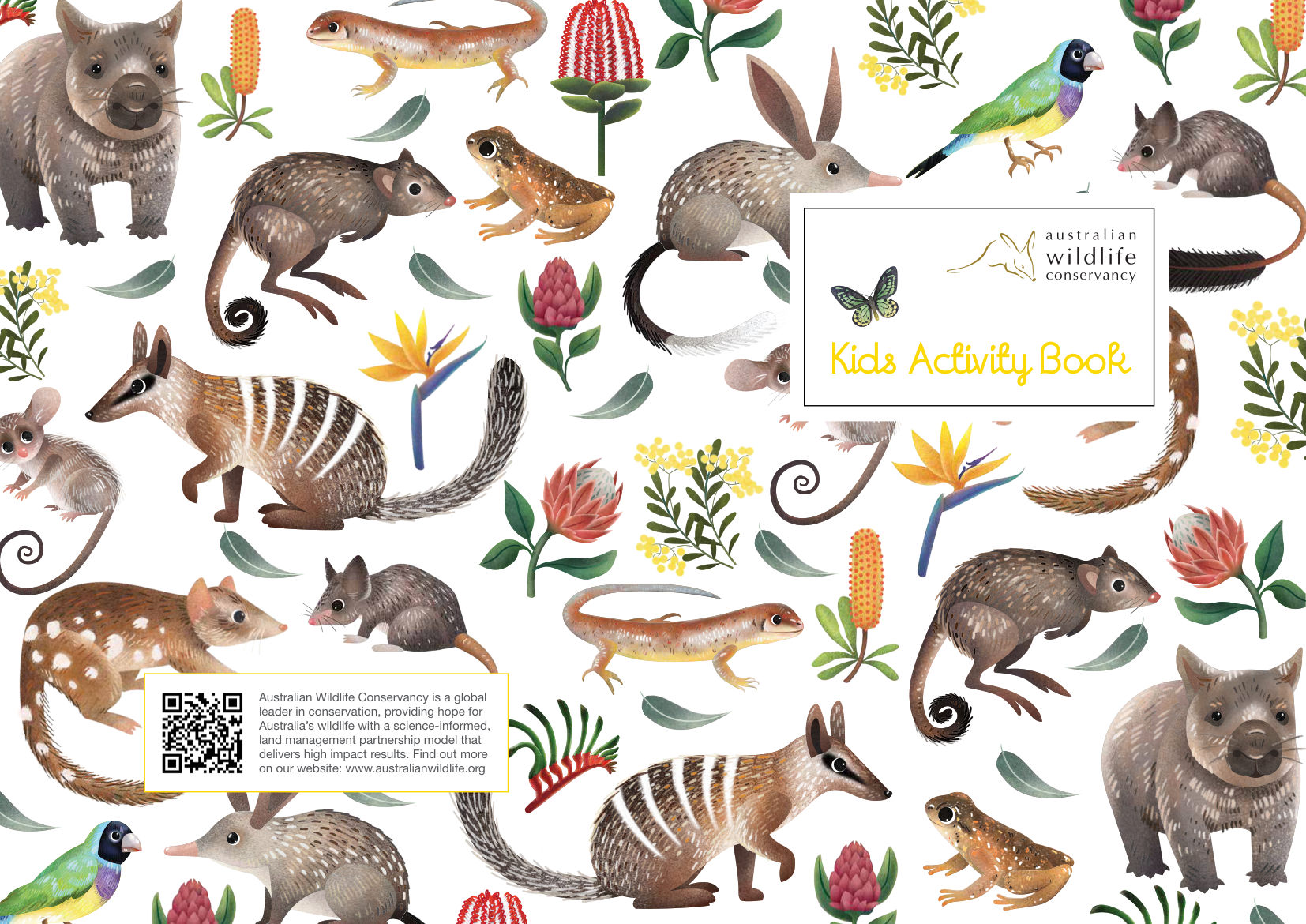 Australian Wildlife Kids Activity Book