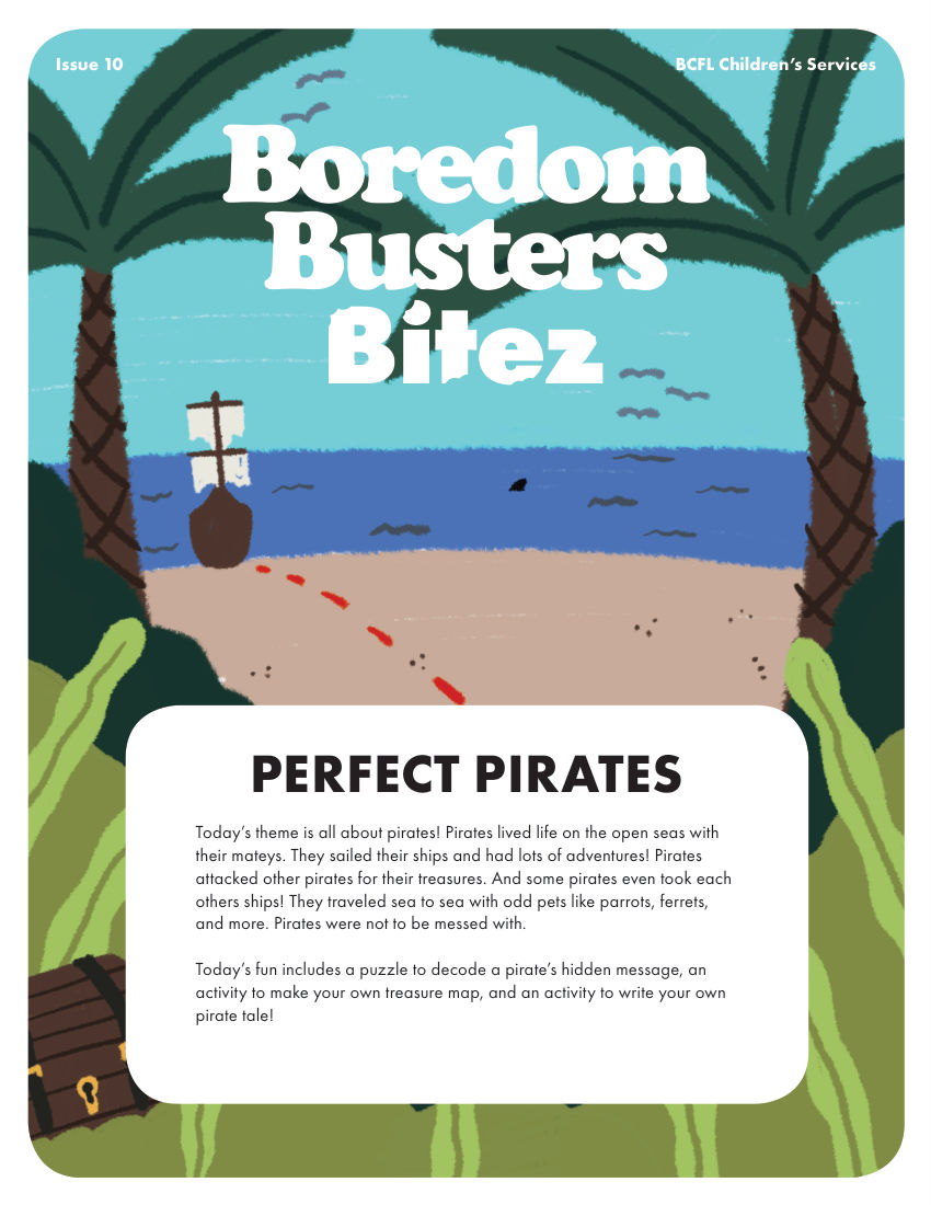 Boredom Busters: Perfect Pirates Activity Pack