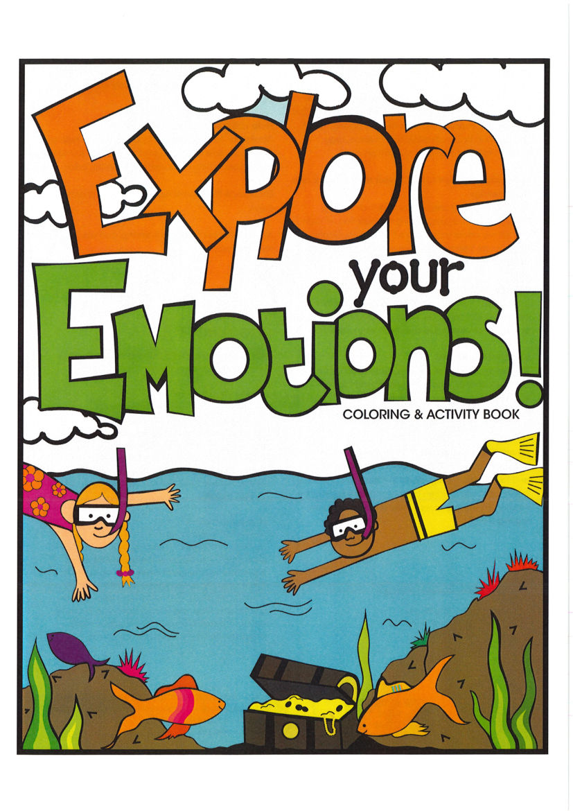 Explore Your Emotions Coloring Book