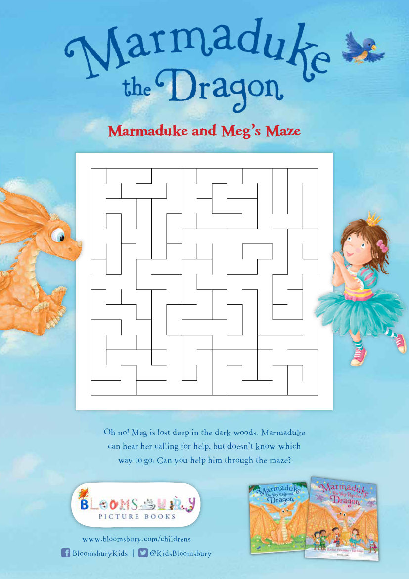 Marmaduke The Dragon Activity Pack