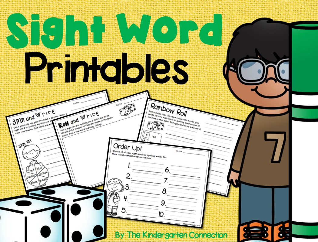 Sight Word Practice Activities