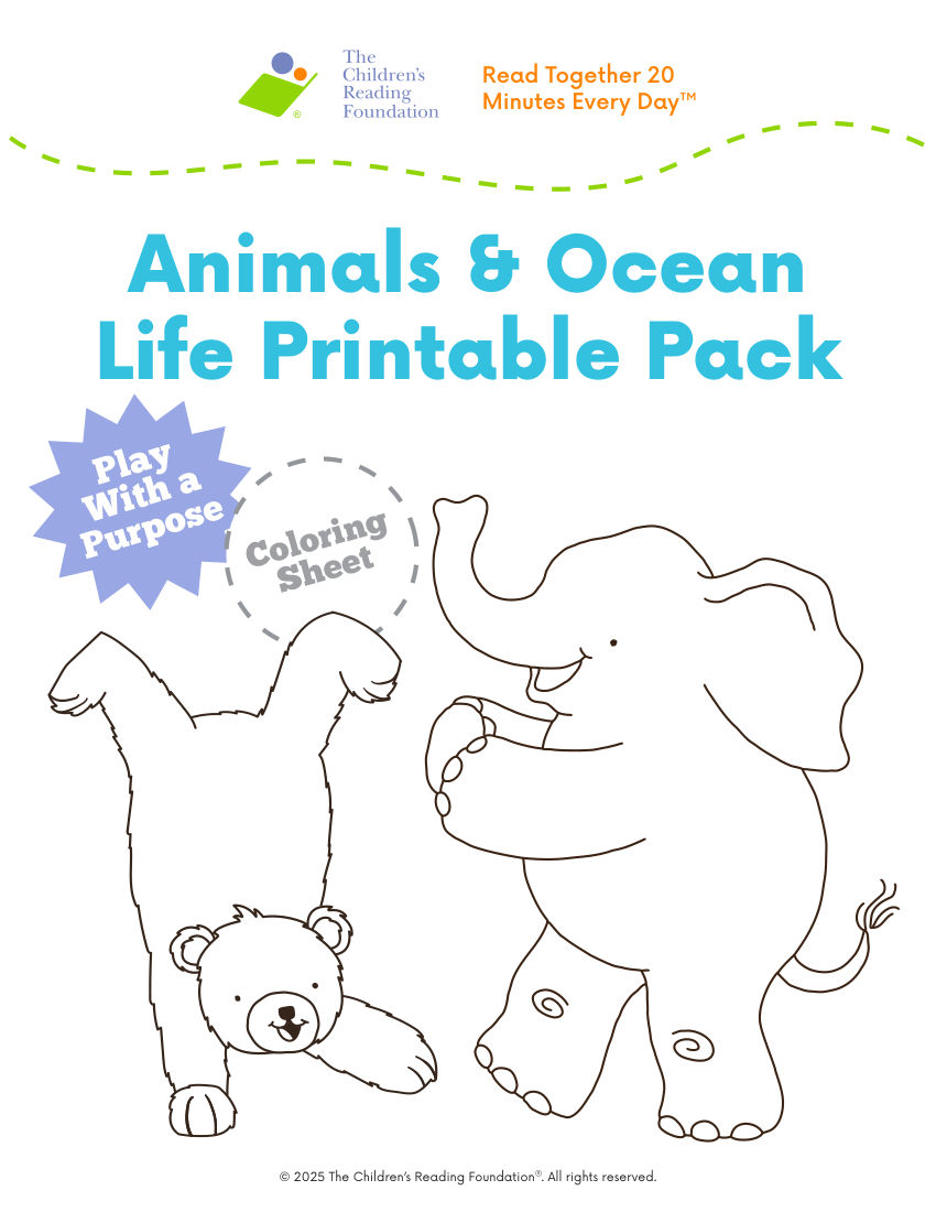 Animals And Ocean Life Activity Pack