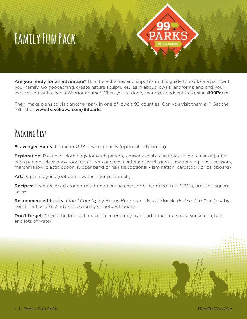 99 Parks Family Fun Pack