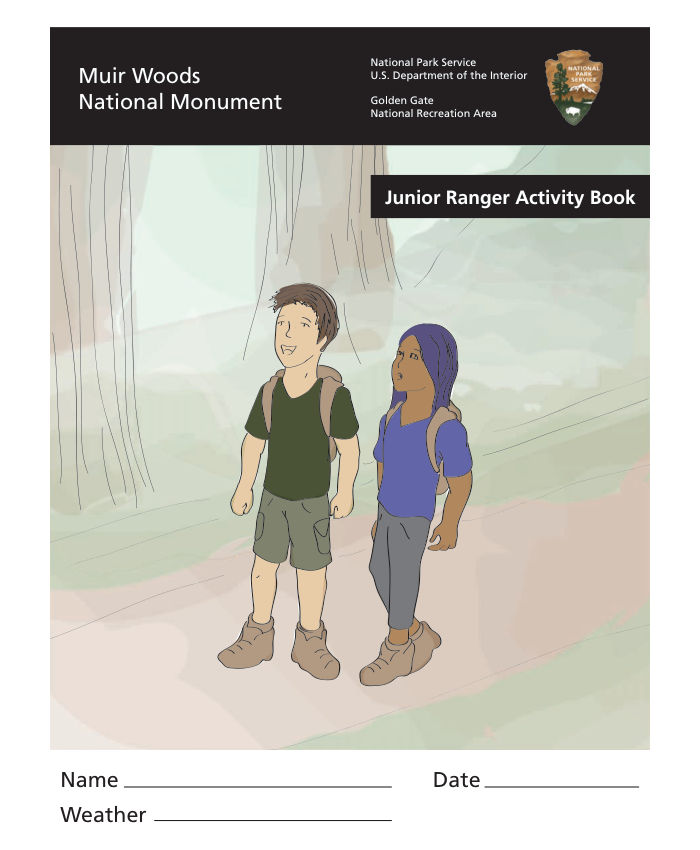 Muir Woods Junior Ranger Activity Book