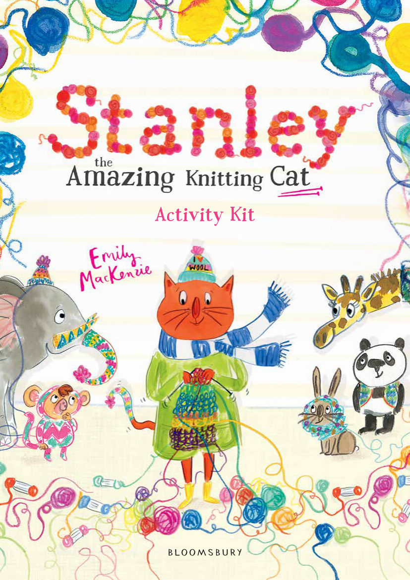 Stanley The Amazing Knitting Cat Activity Book