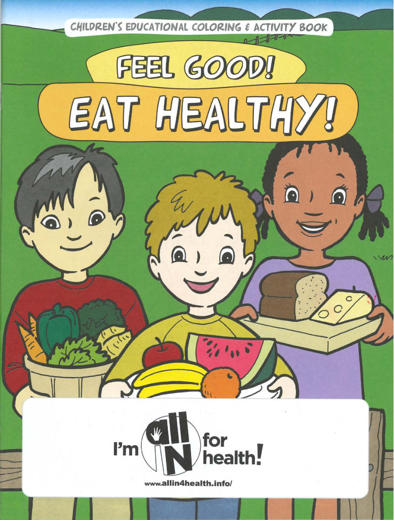 Eat healthy Activity Book