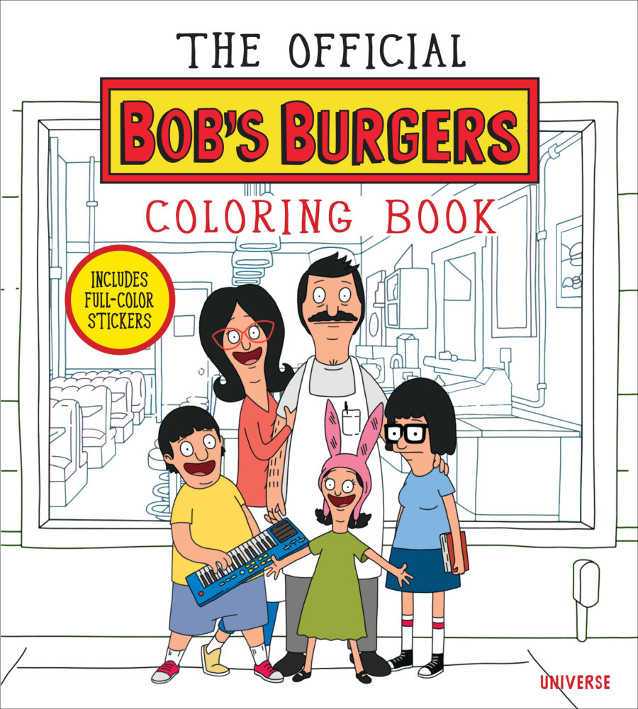 The Official Bob'S Burgers Coloring Book