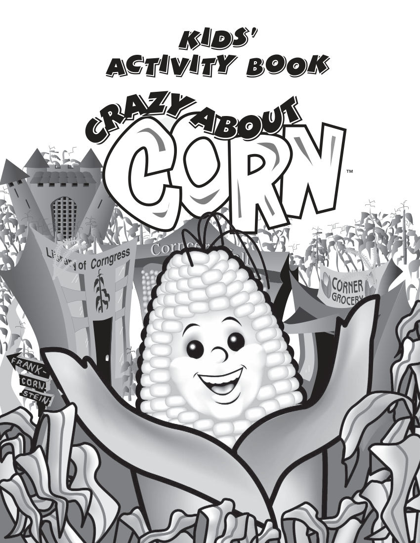 Crazy About Corn Kids' Activity Book