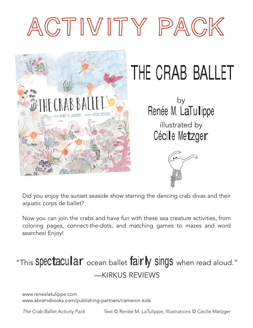 The Crab Ballet Activity Pack