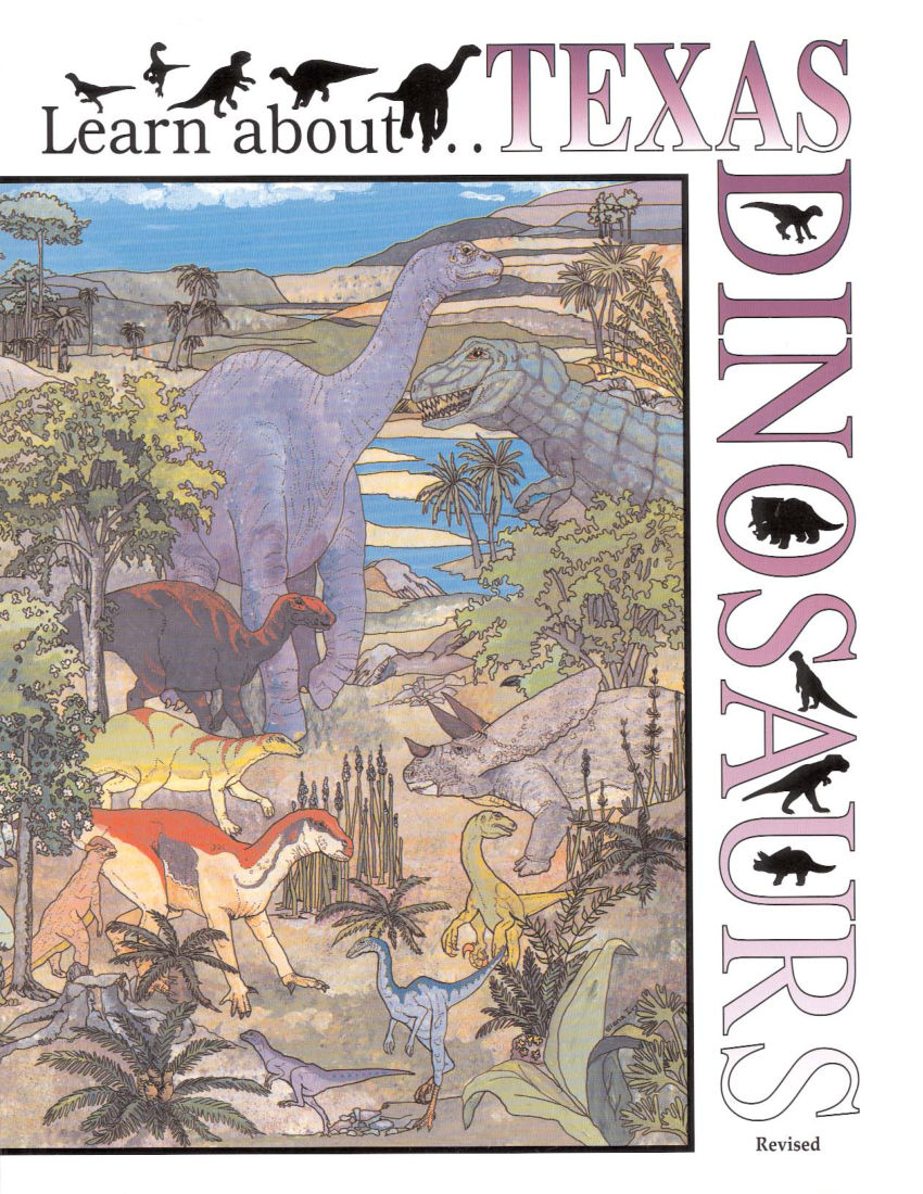 Learn About Texas Dinosaurs Activity Book
