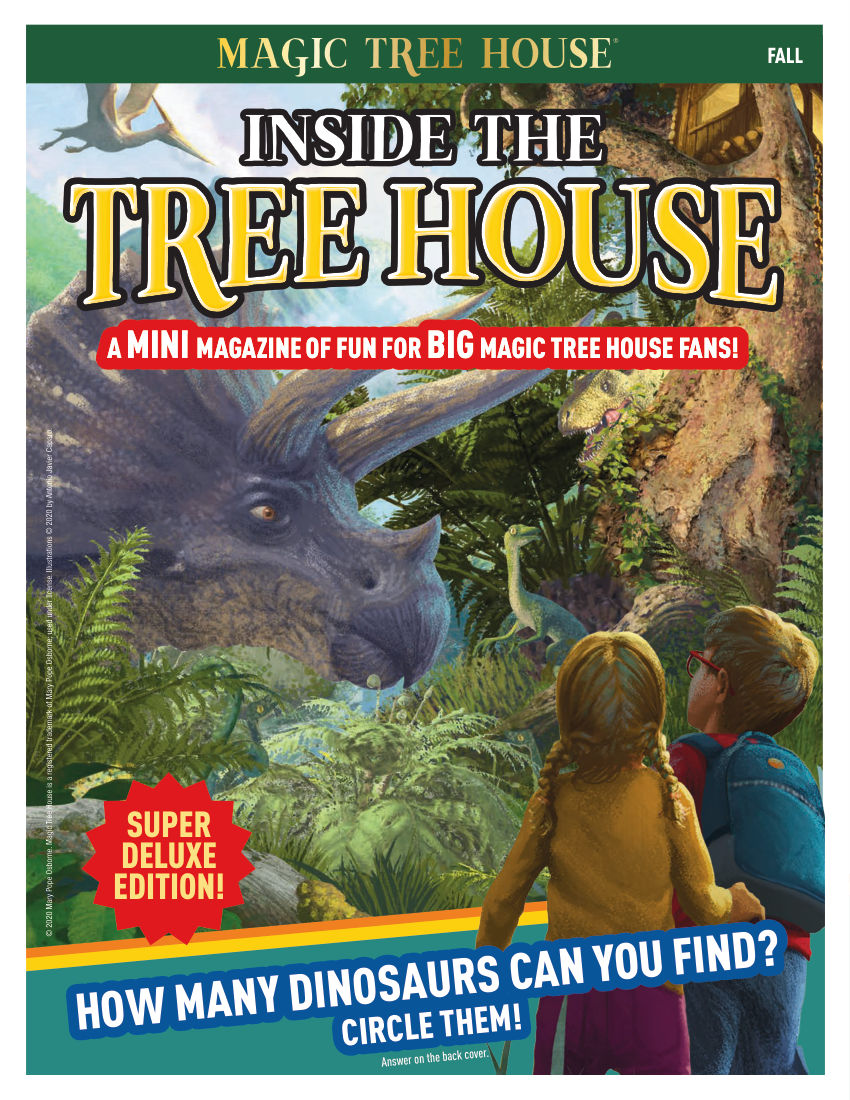 Magic Tree House Dinosaur Activity Booklet