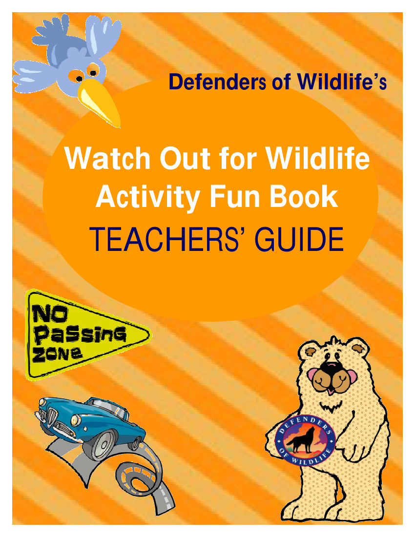 Wildlife Activity Book