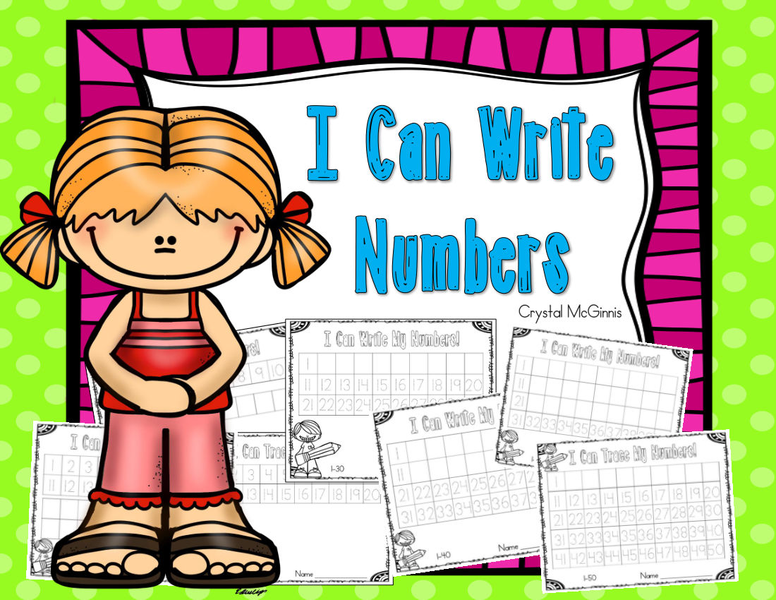 I can write numbers Activity Book
