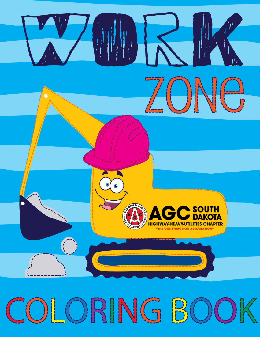 Work Zone Coloring Book