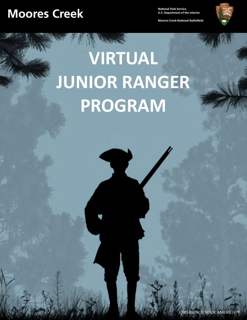 Moores Creek Virtual Junior Ranger Activity Book